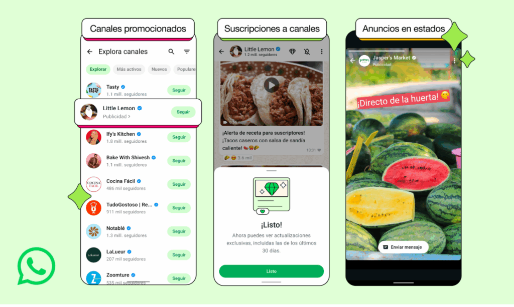 WhatsApp comienza a mostrar anuncios y Colombia será el primer mercado en probarlos